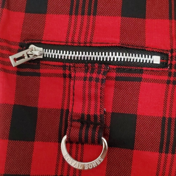 TRIPP NYC PANTS 7 5 9 royal Bones very RARE bOnDaGe - Picture 10 of 16